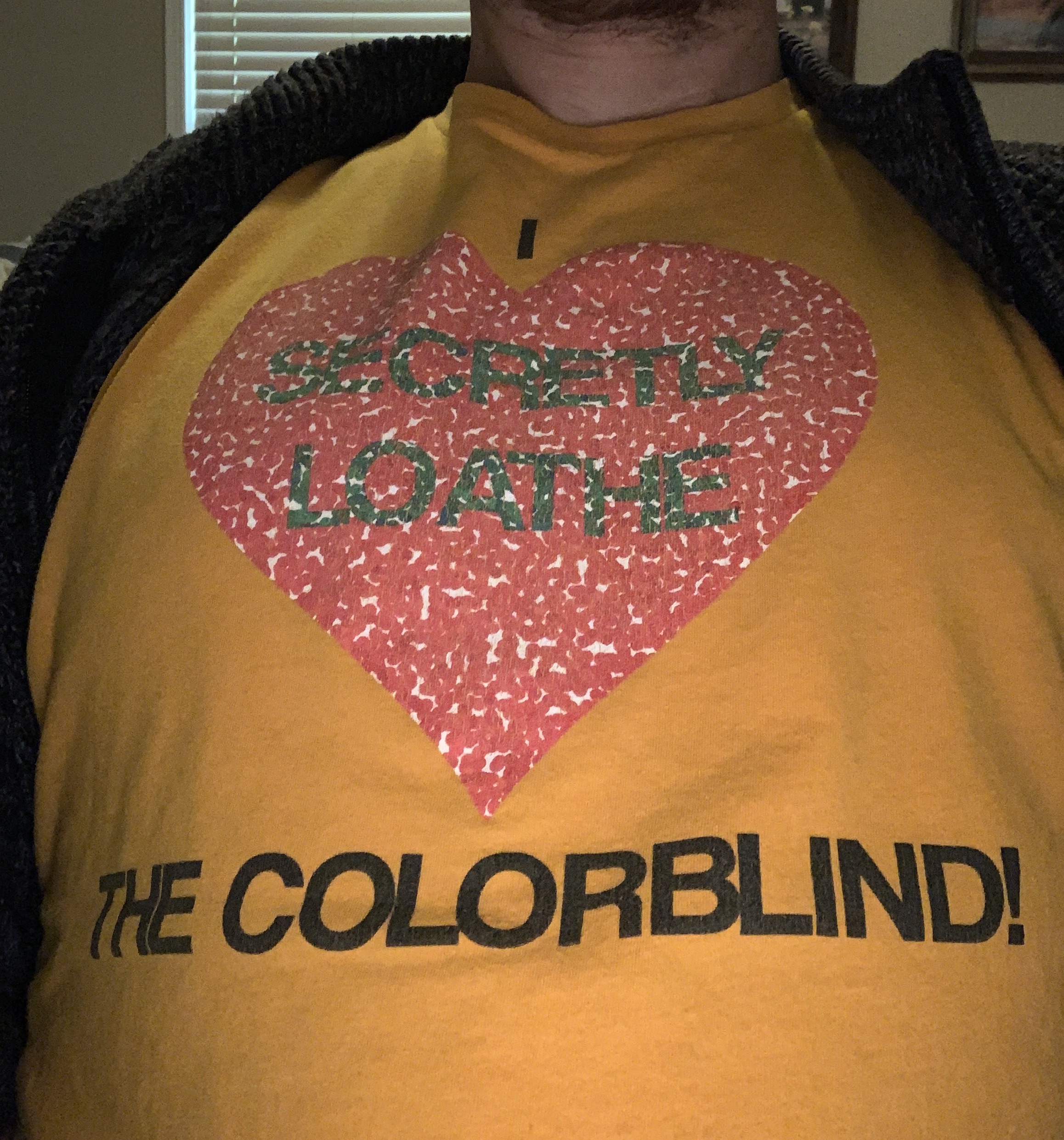 I love the colorblind?