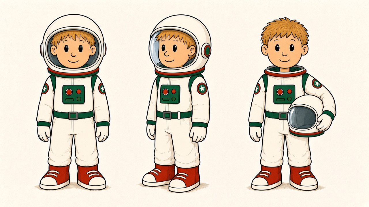 Astronaut Barry character sheet (AI-assisted, approved by me)