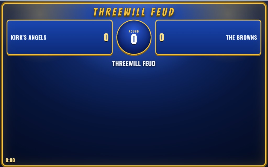 Audience start — shared contestant board before a round