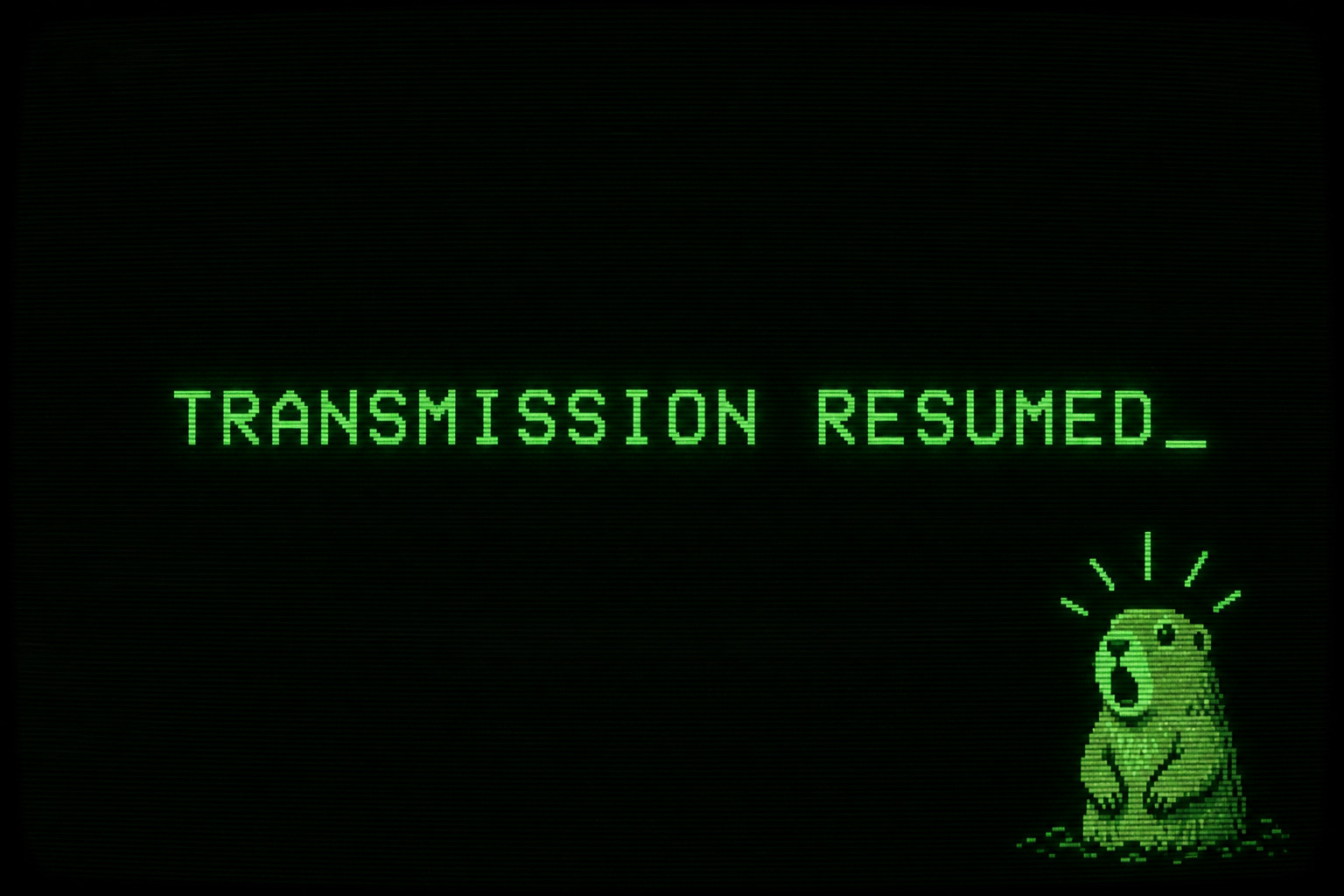 Transmission resumed — AI-generated hero image, human reviewed